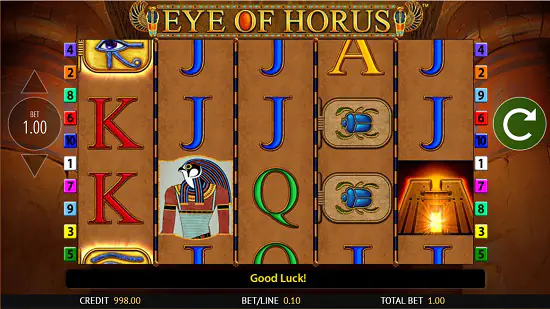 eye of horus free play