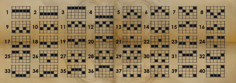 linhas de pagamento do caça-níqueis Golden Grimoire