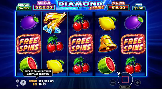 demo da slot diamond strike