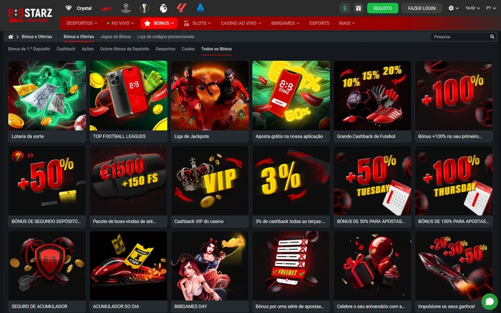  888STARZ Promoções