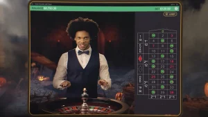 Roleta com Dealer ao Vivo