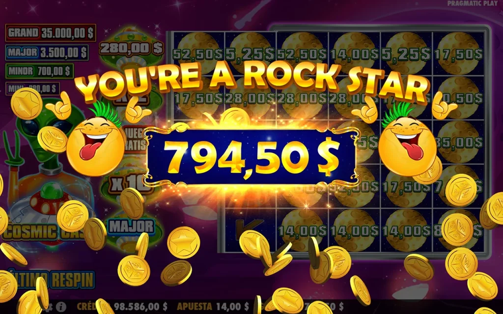 Cosmic Cash Vitória