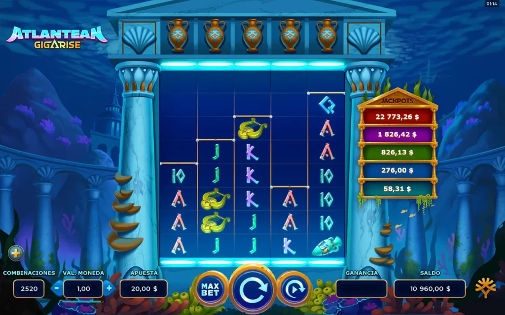 Atlantean GigaRise Jogo Grátis