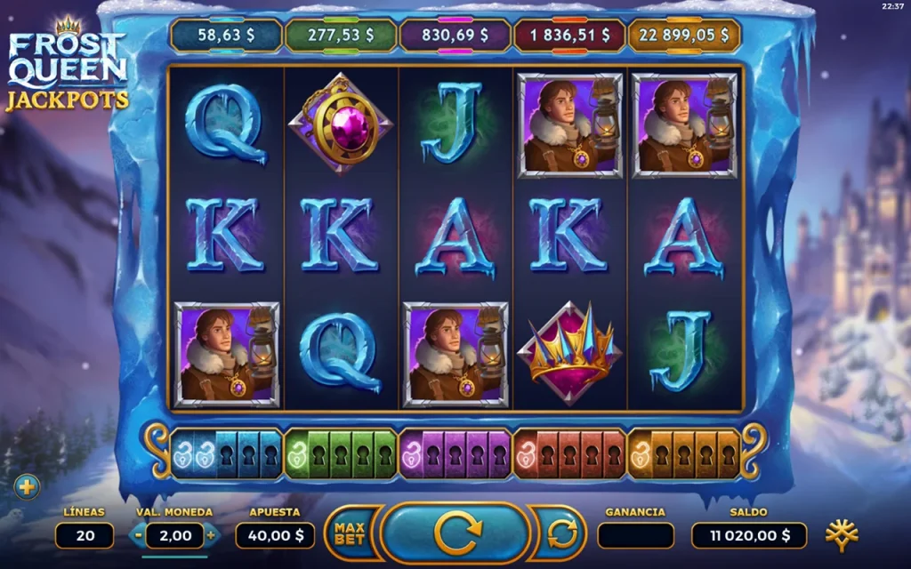 Frost Queen Jackpots Jogo Grátis