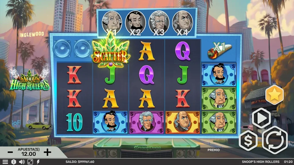 Snoop’s High Rollers Jogo Grátis