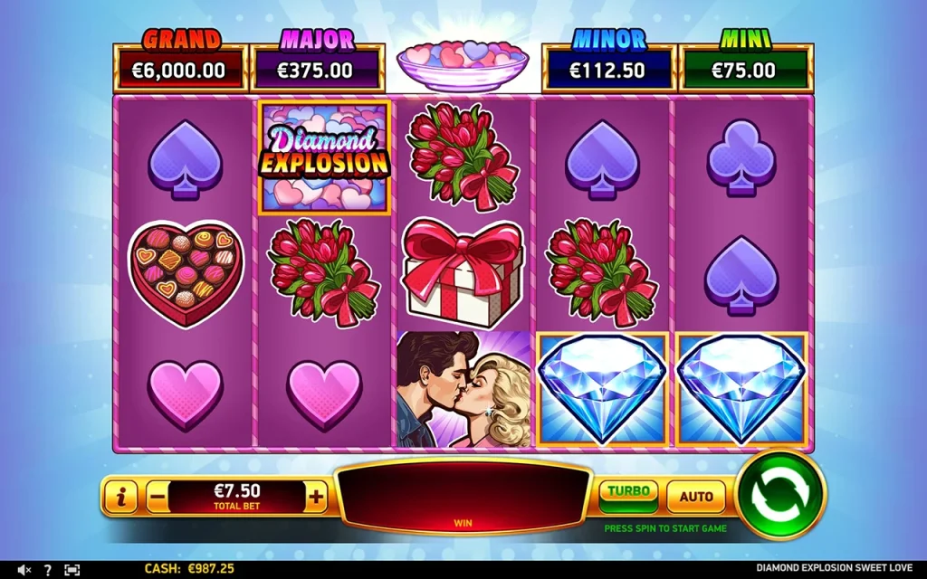 Diamond Explosion Sweet Love Jogo Grátis