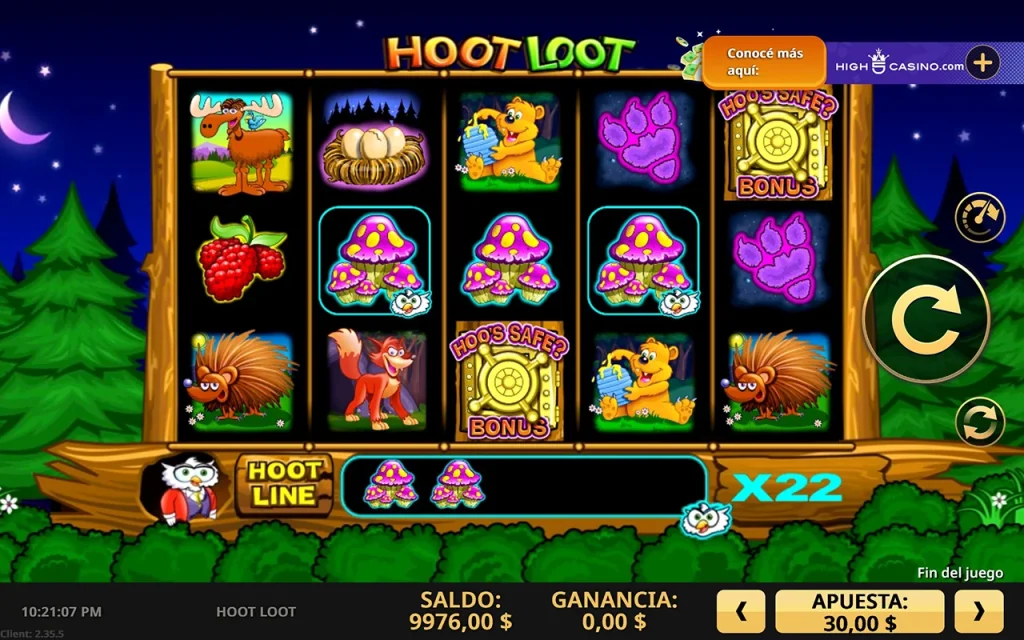 Hoot Loot Símbolos Especiais