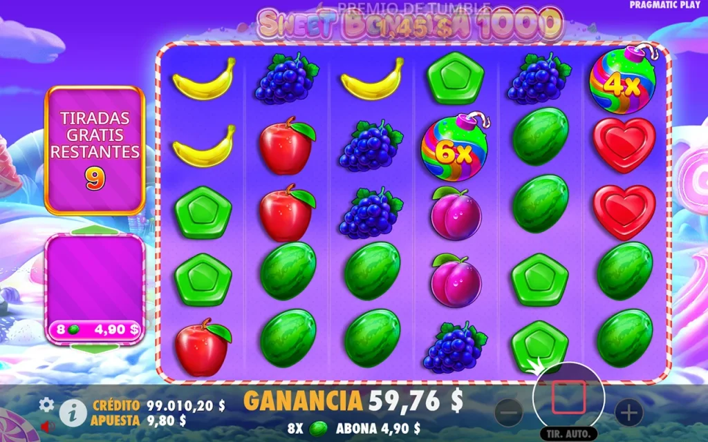Sweet Bonanza 1000 Rodadas Grátis
