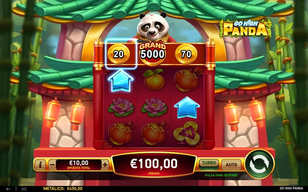 Go High Panda Jogo De Bônus