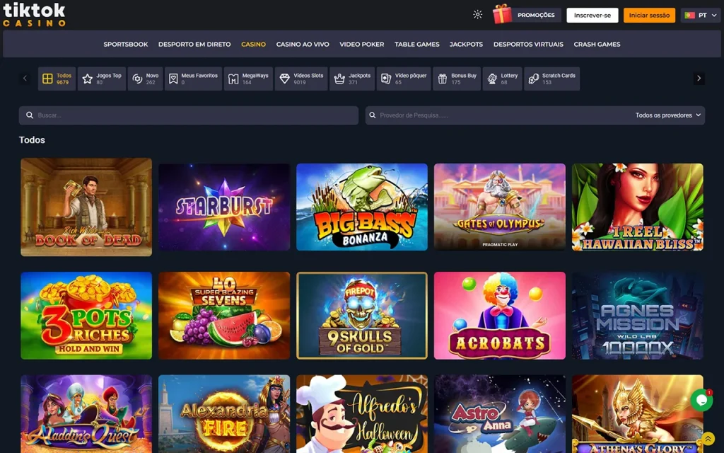 TikTok Casino Jogos