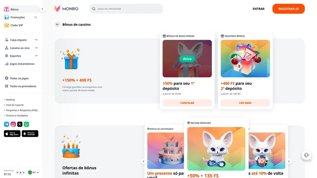 Monro Promoções