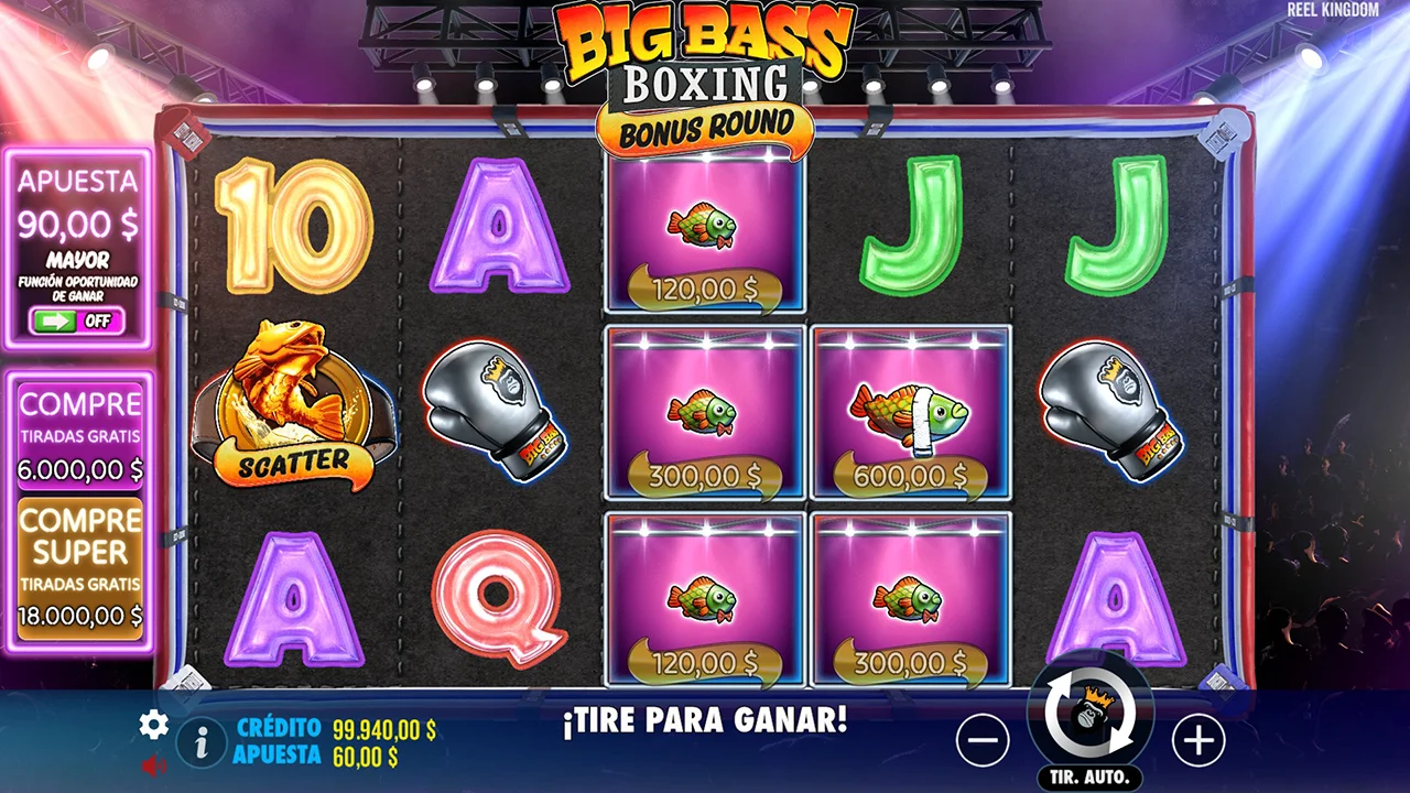 Big Bass Boxing Bonus Round