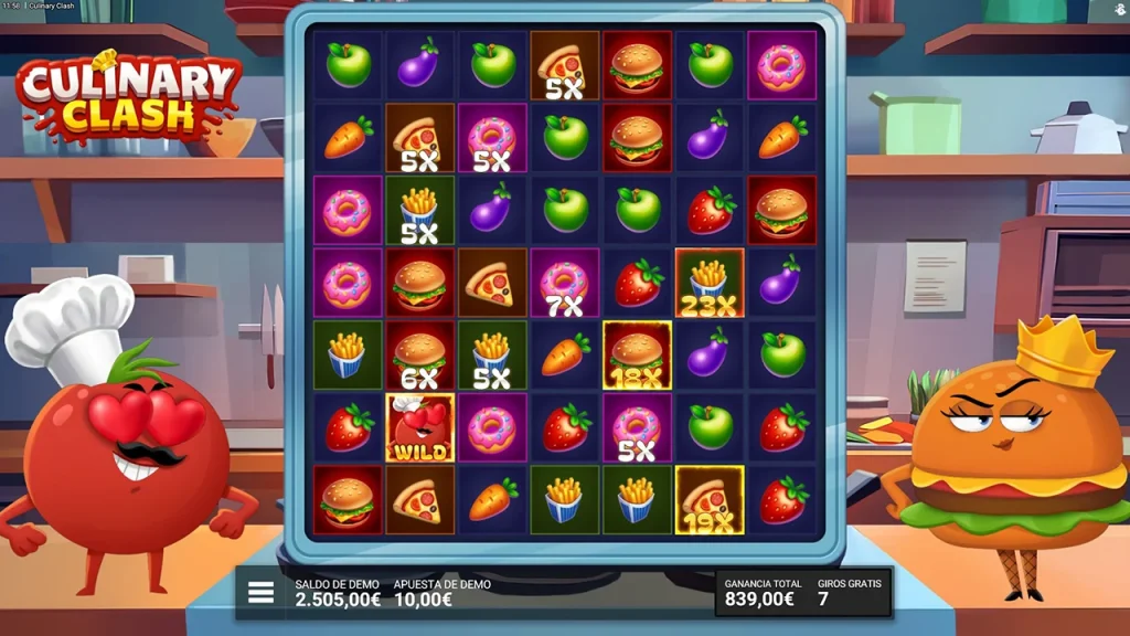 Culinary Clash Rodadas Grátis
