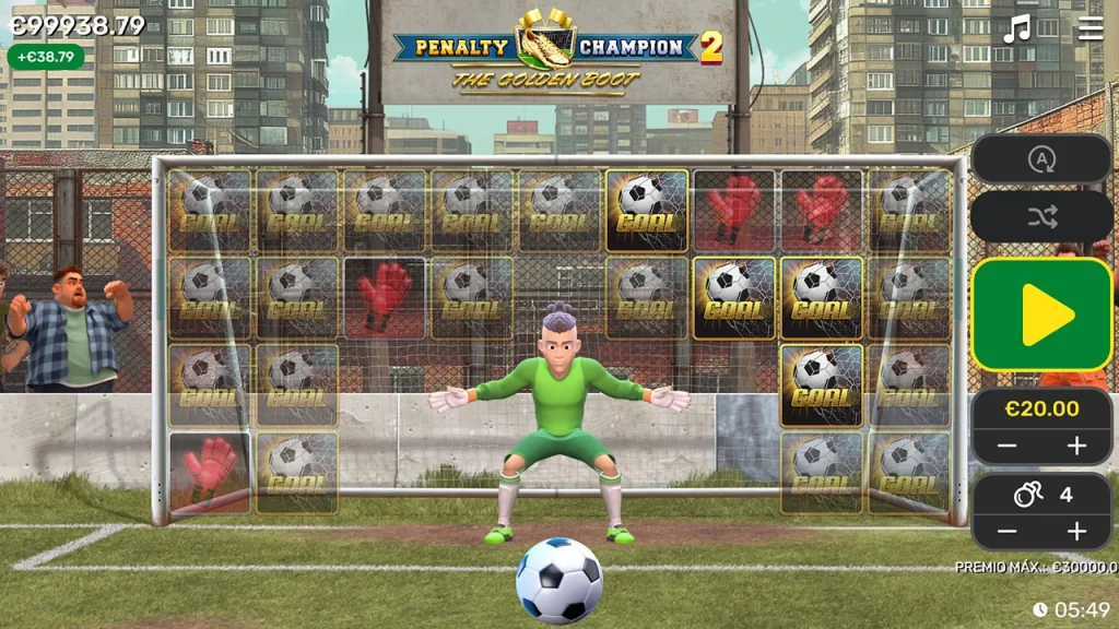 Penalty Champion 2 Ganhos