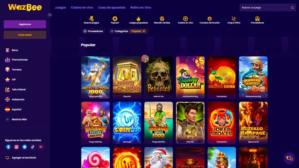 Wazbee Jogos