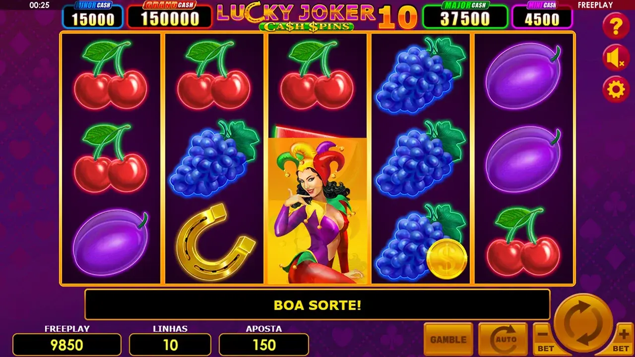 Lucky Joker 10 Cash Spins