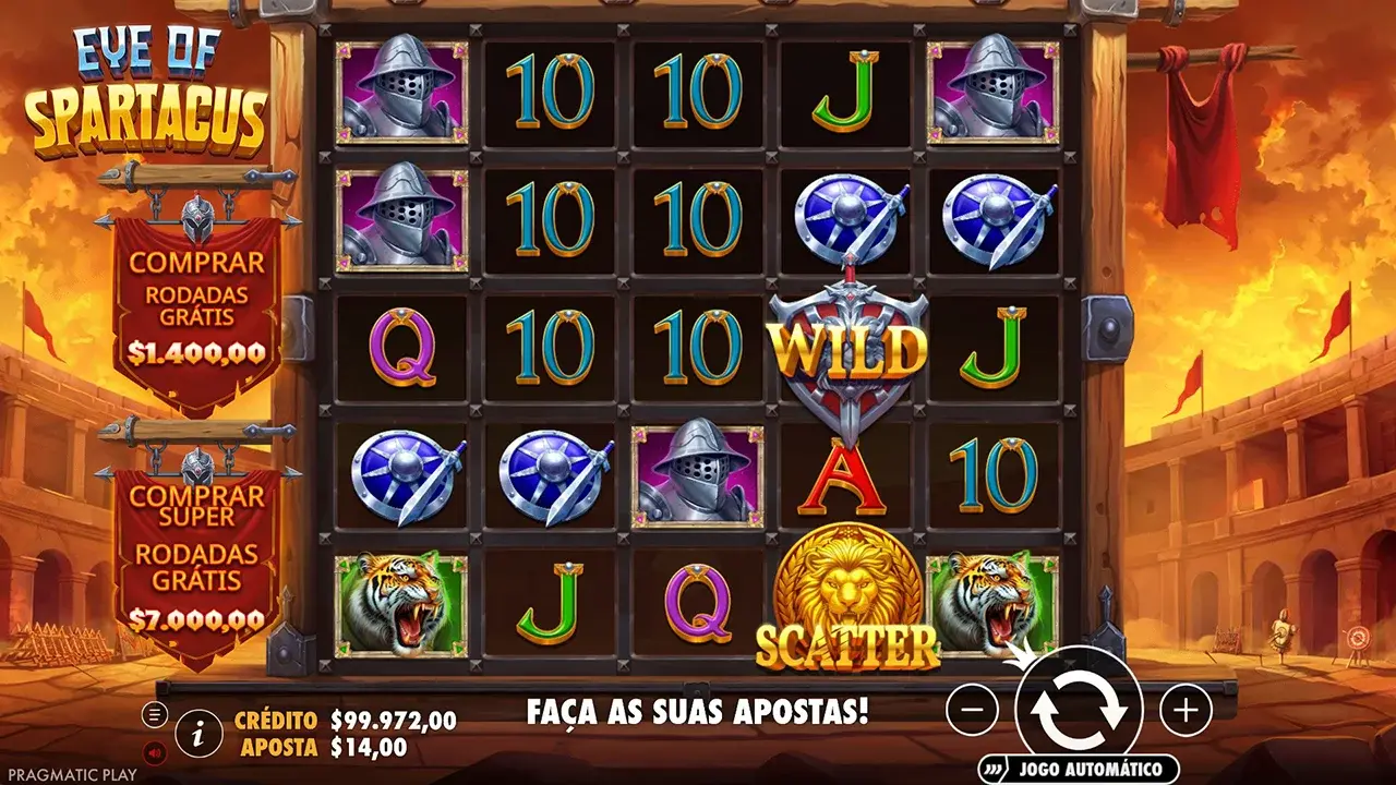 Eye of Spartacus Jogo Grátis