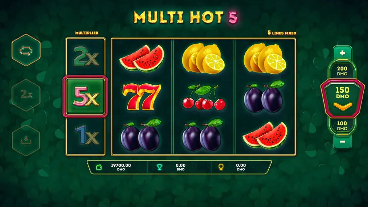 Multi Hot 5 Jogo Grátis
