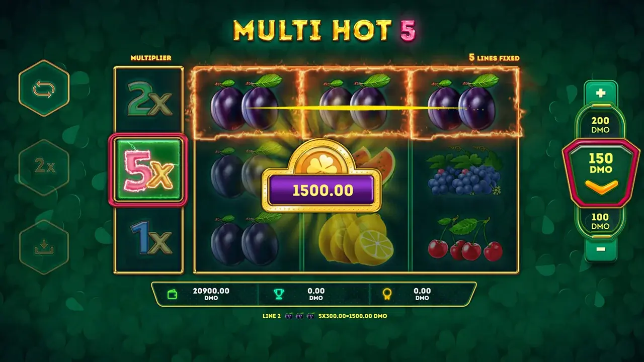 Multi Hot 5 Ganhos