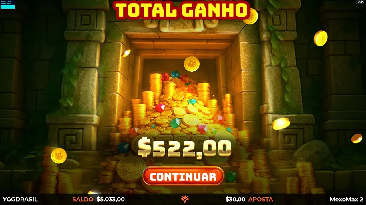 MexoMax 2 Ganhos