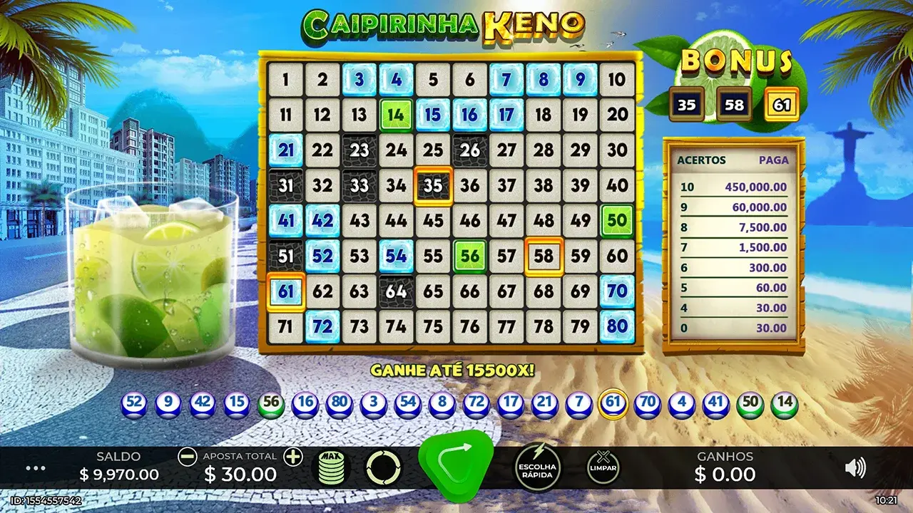 Caipirinha Keno Jogo Grátis Caipirinha Keno Jogo Grátis