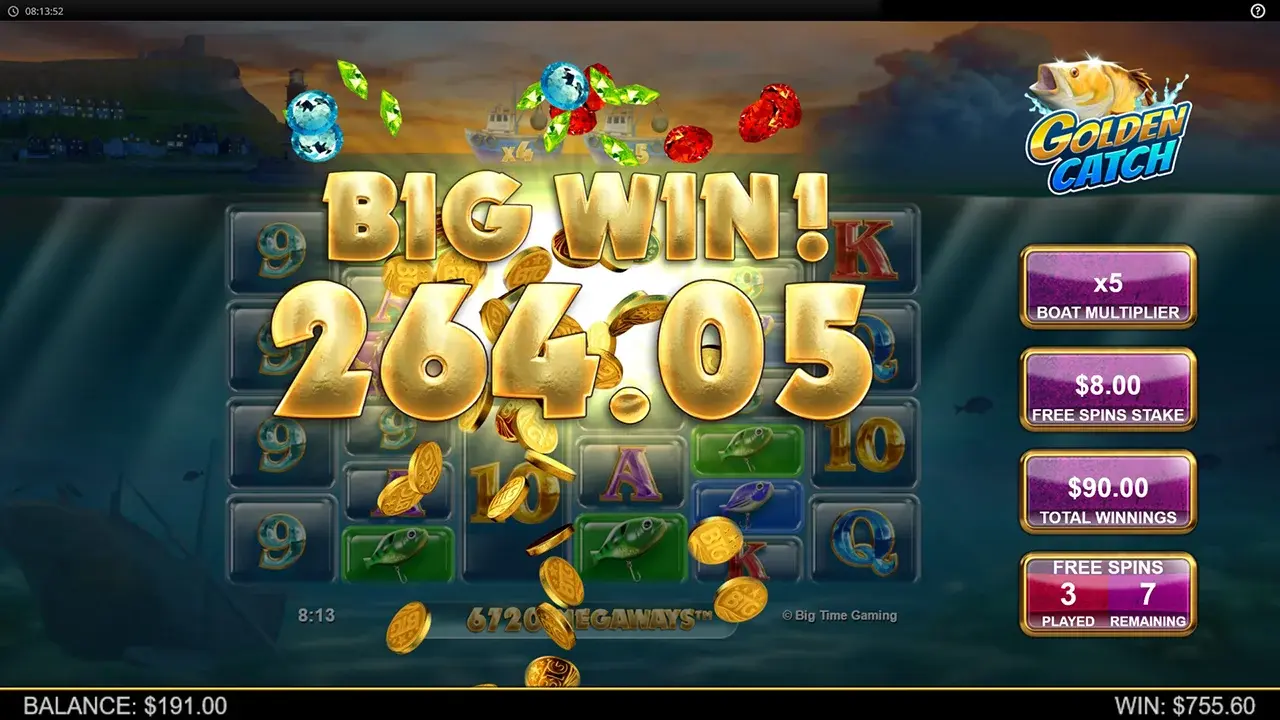 Golden Catch Grande Ganhos Golden Catch Grande Ganhos