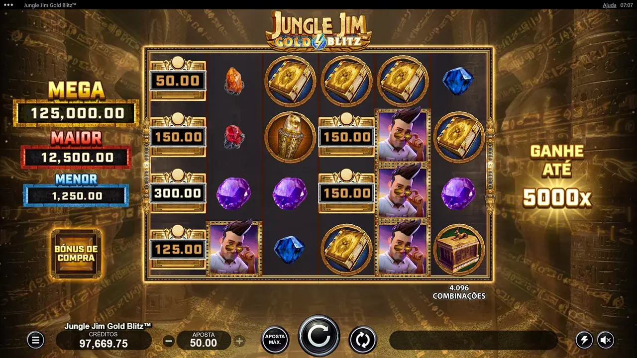 Jungle Jim Gold Blitz Jogo Grátis