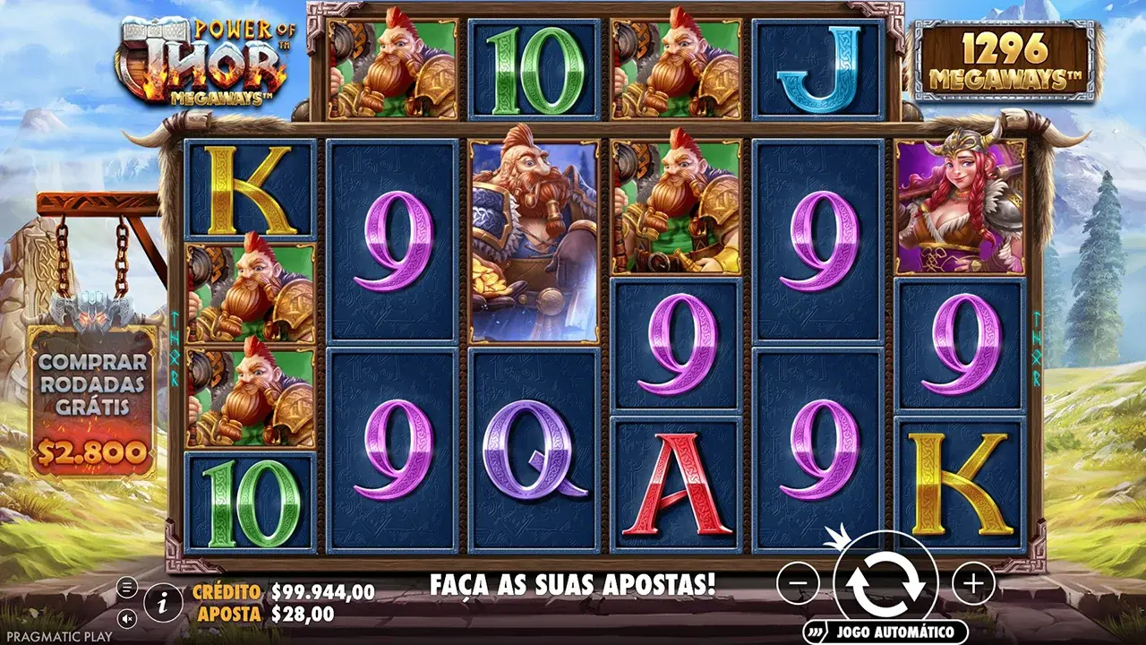 Power of Thor Megaways Jogo Grátis