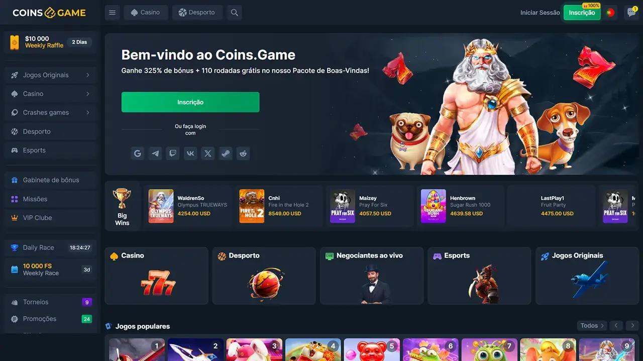 Coins.Game Cassino