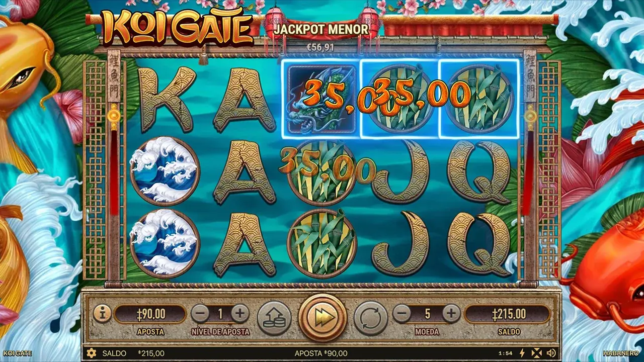 Koi Gate Símbolos Especiais