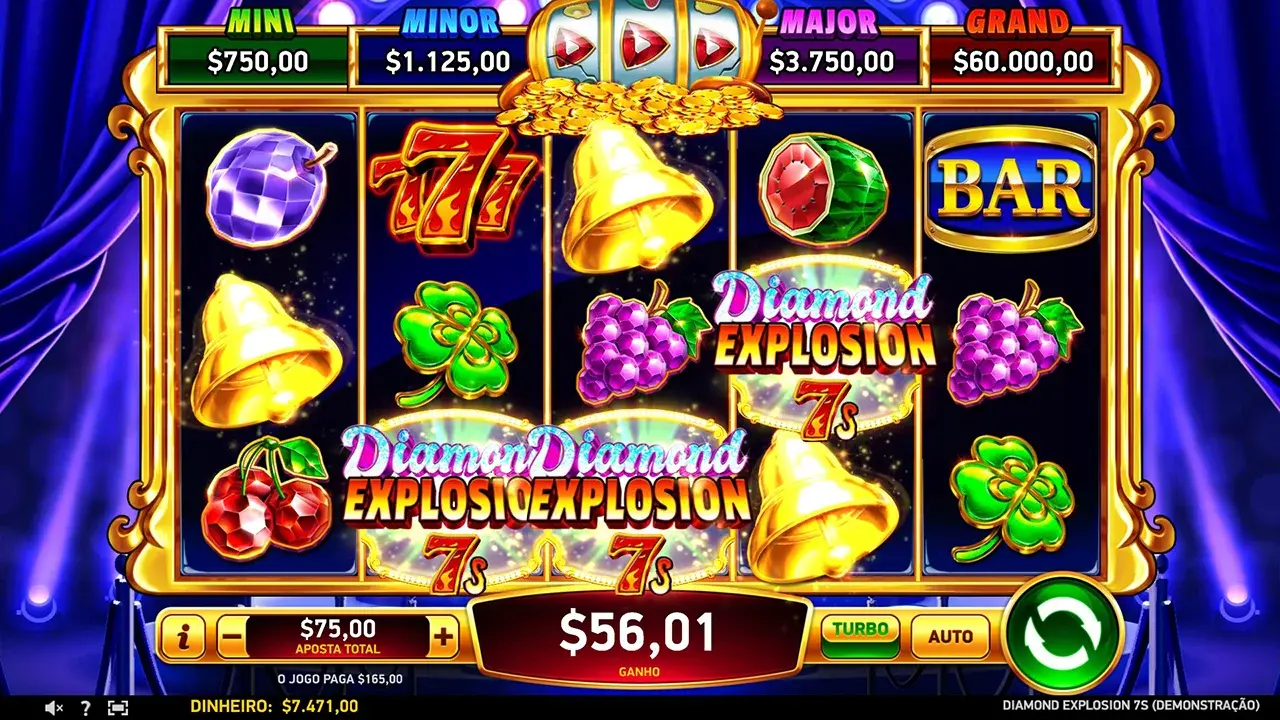Diamond Explosion 7s Ganho