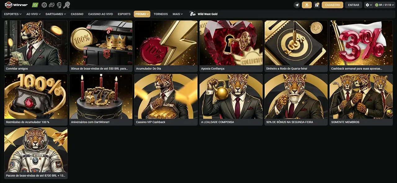 DartWinner Cassino Promos DartWinner Cassino Promos