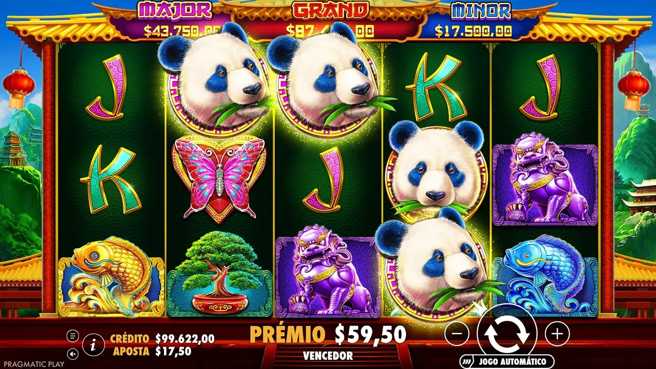 Panda's Fortune 2 Ganho