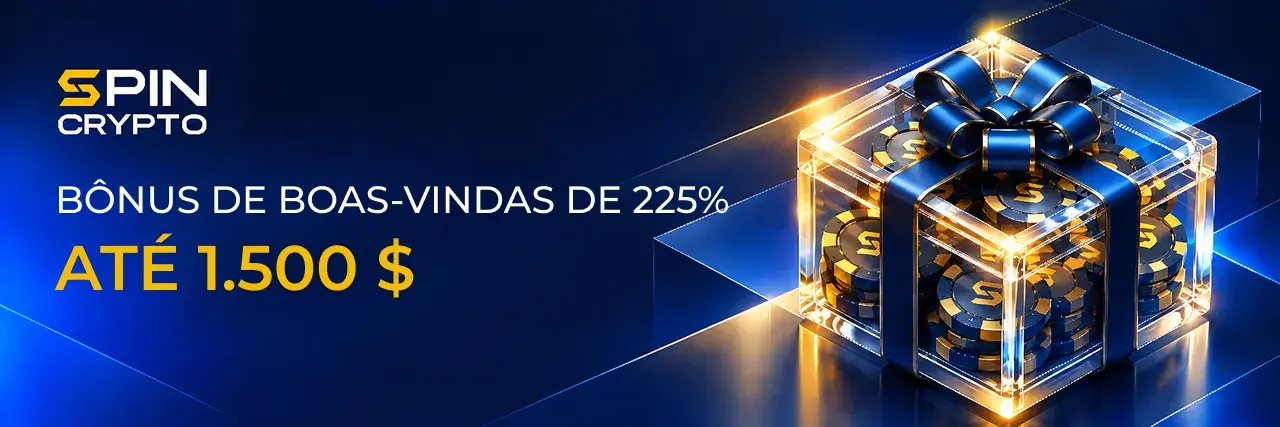 SpinCrypto Cassino Pacote de Boas-Vindas