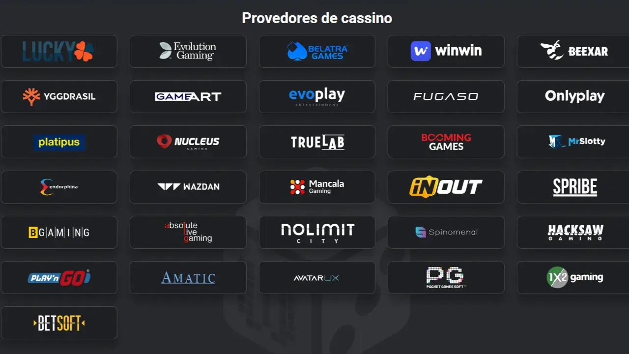 Windice Cassino Provedores