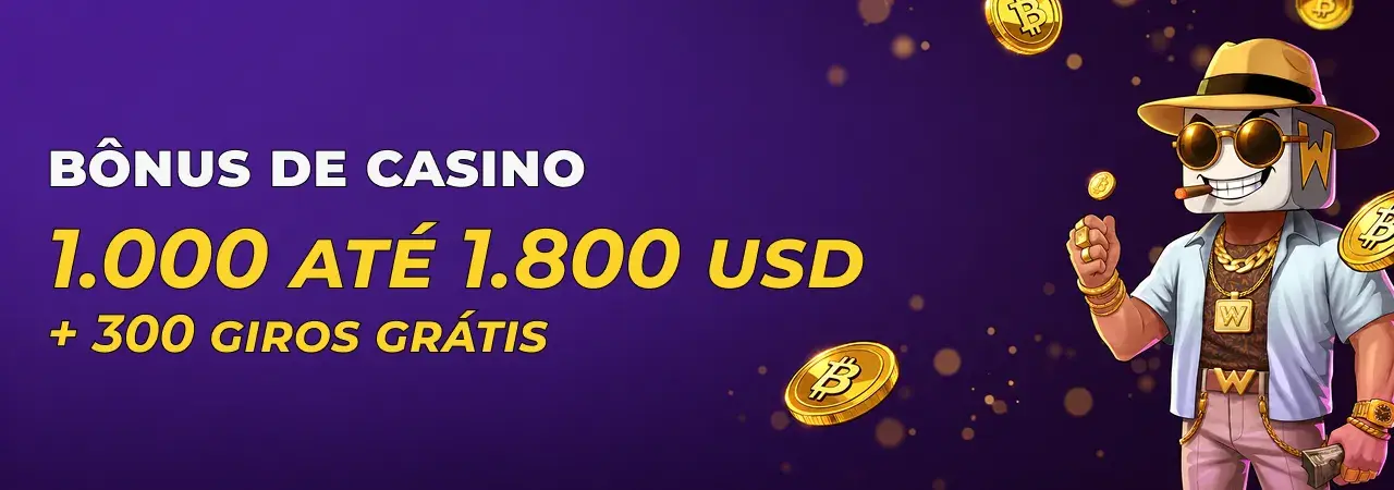 Windice Cassino Pacote de Boas-Vindas